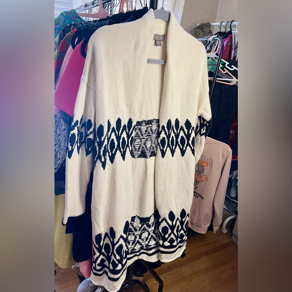 Boho Chic Black and Cream Women's